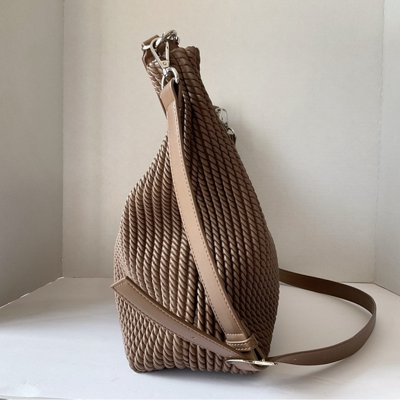 Co-Lab Demi Shoulder Bag/Crossbody in Taupe Brown - Picture 6 of 13